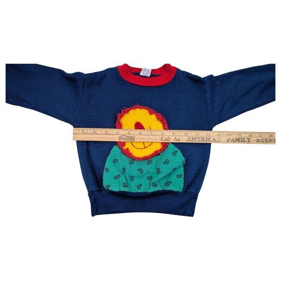 Ruth Scharf Lion with no Eyes Sweater Size - 4T RARE!! *READ - Picture 8 of 11